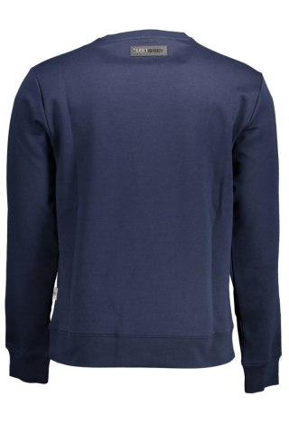 BLUZA PLEIN SPORT BEZ ZAMKA MĘSKA NIEBIESKA (Blu)