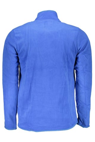 GIAN MARCO VENTURI MĘSKA NIEBIESKA BLUZA Z ROZPINANYM SUWAKIEM (Blu)