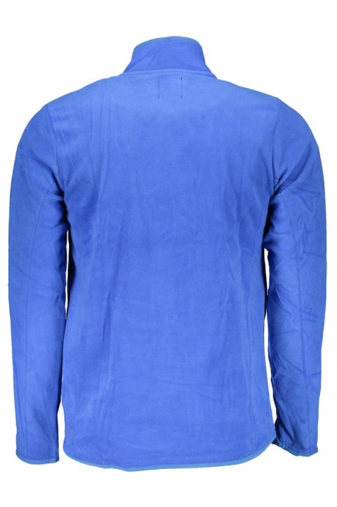 GIAN MARCO VENTURI MĘSKA NIEBIESKA BLUZA Z ROZPINANYM SUWAKIEM (Blu) GIAN MARCO VENTURI MĘSKA NIEBIESKA BLUZA Z ROZPINANYM SUWAKIEM (Blu)
