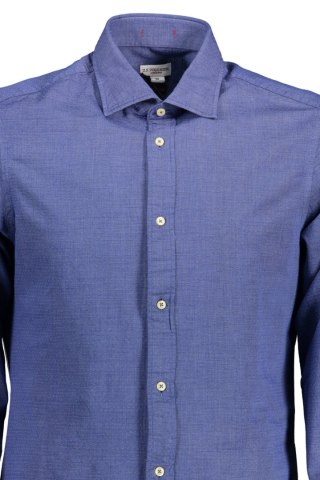 KOSZULKA POLO Z DŁUGIM RĘKAWEM MĘSKA NIEBIESKA (Blu)