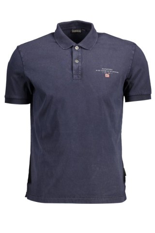 NAPAPIJRI POLO Z KRÓTKIM RĘKAWEM MĘSKIE NIEBIESKIE (Blu)
