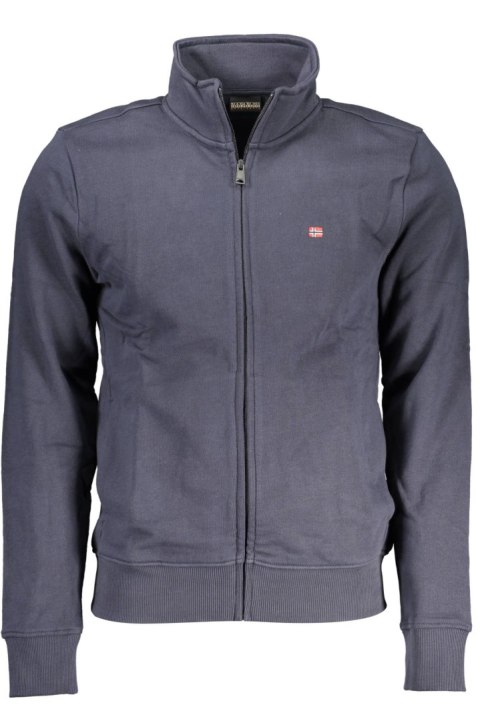 BLUZA MĘSKA NAPAPIJRI Z ZAPINKIEM NIEBIESKA (Blu) BLUZA MĘSKA NAPAPIJRI Z ZAPINKIEM NIEBIESKA (Blu)