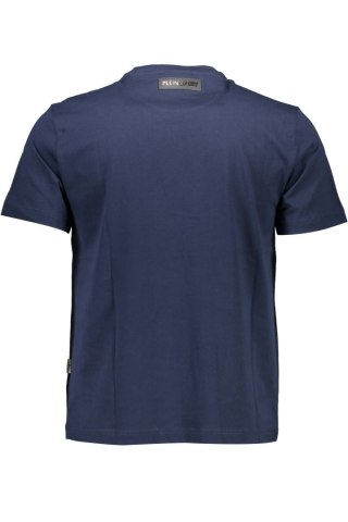 KOSZULKA Z KRÓTKIM RĘKAWEM PLEIN SPORT MĘSKA NIEBIESKA (Blu)