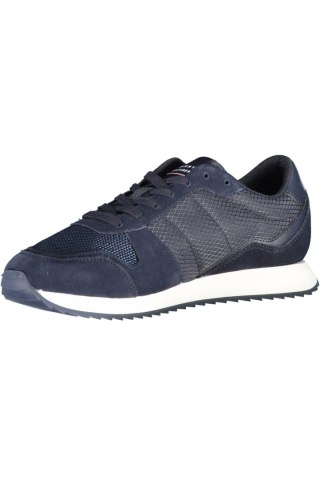 TOMMY HILFIGER MĘSKIE BUTY SPORTOWE NIEBIESKIE (Blu)