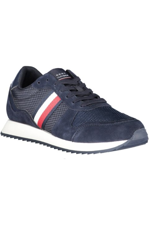 TOMMY HILFIGER MĘSKIE BUTY SPORTOWE NIEBIESKIE (Blu) TOMMY HILFIGER MĘSKIE BUTY SPORTOWE NIEBIESKIE (Blu)