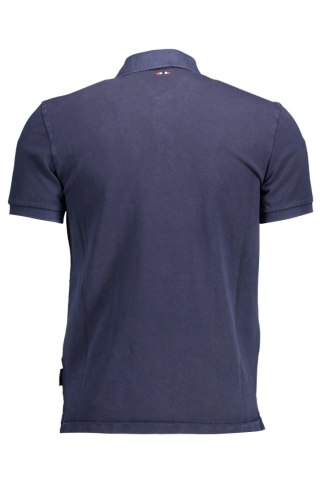NAPAPIJRI POLO Z KRÓTKIM RĘKAWEM MĘSKIE NIEBIESKIE (Blu)