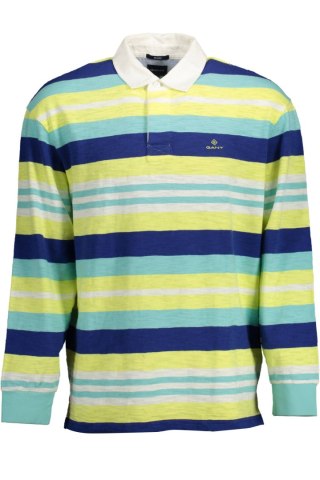 GANT POLO Z DŁUGIM RĘKAWEM MĘSKIE ŻÓŁTE (Giallo)