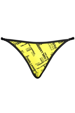 KARL LAGERFELD BEACHSEAR DÓŁ KOSTIUMU KĄPIELOWEGO KOBIETY ŻÓŁTY (Giallo)