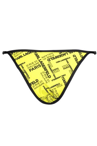 KARL LAGERFELD BEACHSEAR DÓŁ KOSTIUMU KĄPIELOWEGO KOBIETY ŻÓŁTY (Giallo)
