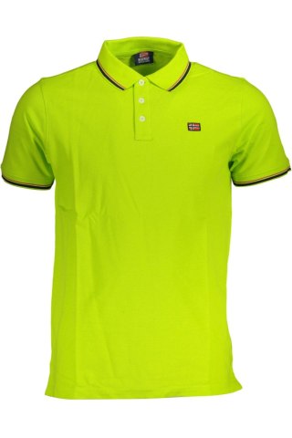NORWEGIA 1963 MĘSKA KOSZULKA POLO Z KRÓTKIM RĘKAWEM ŻÓŁTA (Giallo)