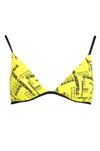 KARL LAGERFELD BEACHSEAR KOSTIUM KĄPIELOWY GÓRA KOBIETA ŻÓŁTY (Giallo)