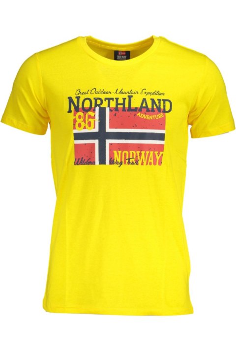 NORWEGIA 1963 ŻÓŁTA MĘSKA KOSZULKA Z KRÓTKIM RĘKAWEM (Giallo) NORWEGIA 1963 ŻÓŁTA MĘSKA KOSZULKA Z KRÓTKIM RĘKAWEM (Giallo)