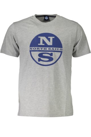 NORTH SAILS KOSZULKA Z KRÓTKIM RĘKAWEM MĘSKA SZARA (Grigio)