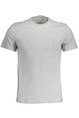 KOSZULKA Z KRÓTKIM RĘKAWEM GUESS JEANS MĘSKA SZARA (Grigio)