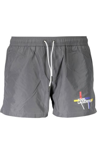 KARL LAGERFELD BEACHSEAR DÓŁ KOSTIUMU KĄPIELOWEGO MĘSKIEGO SZARY (Grigio)