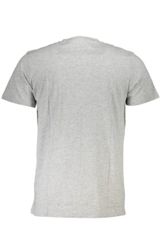 KOSZULKA Z KRÓTKIM RĘKAWEM CAVALLI CLASS MĘSKA SZARA (Grigio)