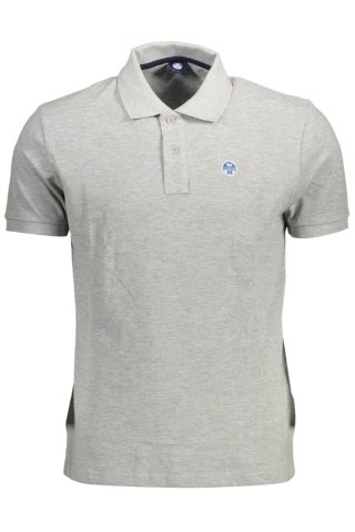 NORTH SAILS MĘSKA KOSZULKA POLO Z KRÓTKIM RĘKAWEM W KOLORZE SZARYM (Grigio)