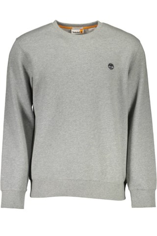 TIMBERLAND MĘSKA BLUZA Z ROZPINANYM TYŁEM SZARA (Grigio)