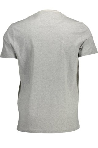 HARMONT & BLAINE MĘSKA KOSZULKA Z KRÓTKIM RĘKAWEM W KOLORZE SZARYM (Grigio)