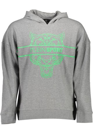 PLEIN SPORT MĘSKA BLUZA BEZ ZAMKA SZARA (Grigio)