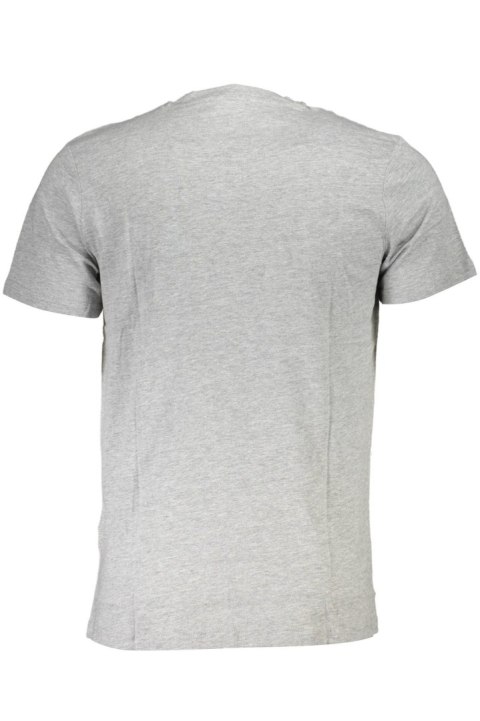KOSZULKA Z KRÓTKIM RĘKAWEM CAVALLI CLASS MĘSKA SZARA (Grigio) KOSZULKA Z KRÓTKIM RĘKAWEM CAVALLI CLASS MĘSKA SZARA (Grigio)