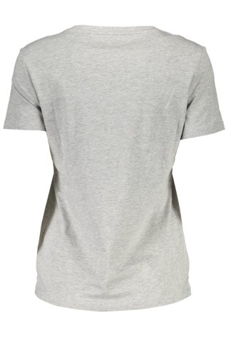 KOSZULKA Z KRÓTKIM RĘKAWEM GUESS JEANS DAMSKA SZARA (Grigio)