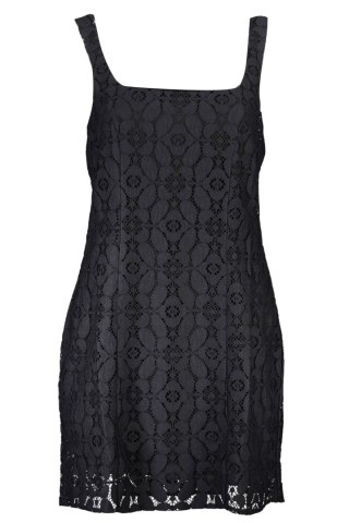 DESIGUAL KRÓTKA SUKIENKA DAMSKA CZARNA (Nero)