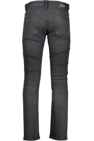 BOSS JEANS DENIM MĘSKIE CZARNE (Nero)
