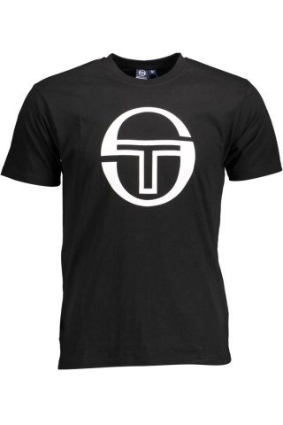 SERGIO TACCHINI MĘSKA KOSZULKA Z KRÓTKIM RĘKAWEM W KOLORZE CZARNYM (Nero)