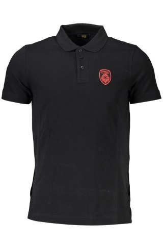 CAVALLI CLASS POLO KRÓTKI RĘKAW MĘSKI CZARNY (Nero)