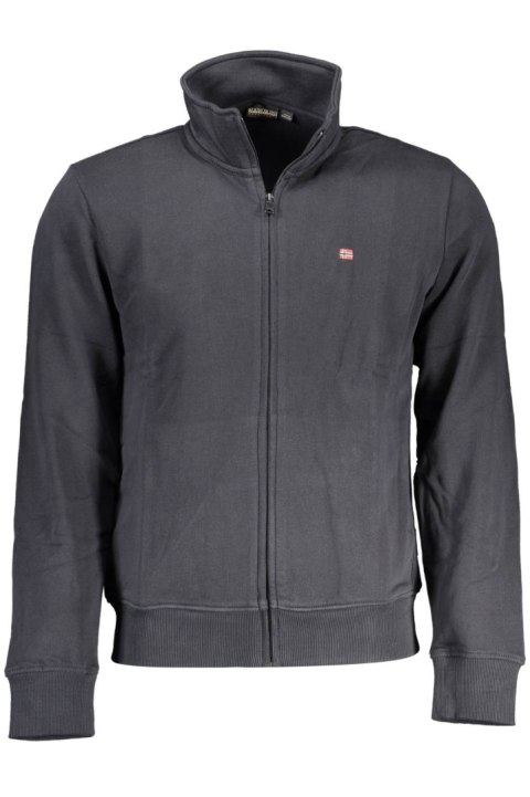 BLUZA Z ROZPINANYM NAPĘDEM NAPAPIJRI MĘSKA CZARNA (Nero) BLUZA Z ROZPINANYM NAPĘDEM NAPAPIJRI MĘSKA CZARNA (Nero)