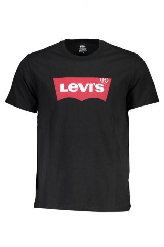 KOSZULKA Z KRÓTKIM RĘKAWEM LEVI&#39;S MĘSKA CZARNA (Nero)