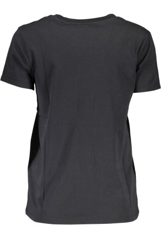 KOSZULKA Z KRÓTKIM RĘKAWEM LEVI&#39;S DAMSKA CZARNA (Nero)