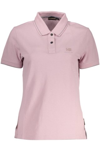NAPAPIJRI DAMSKA KOSZULKA POLO Z KRÓTKIM RĘKAWEM RÓŻOWA (Rosa)