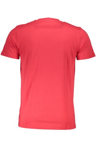 KOSZULKA CAVALLI CLASS Z KRÓTKIM RĘKAWEM MĘSKA CZERWONA (Rosso)