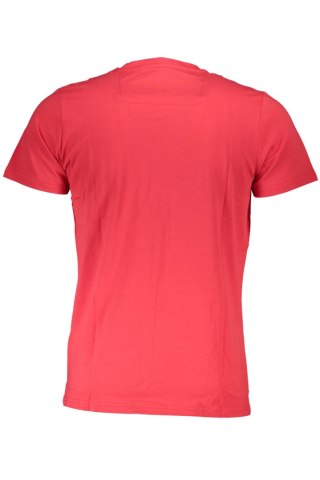 KOSZULKA CAVALLI CLASS Z KRÓTKIM RĘKAWEM MĘSKA CZERWONA (Rosso)