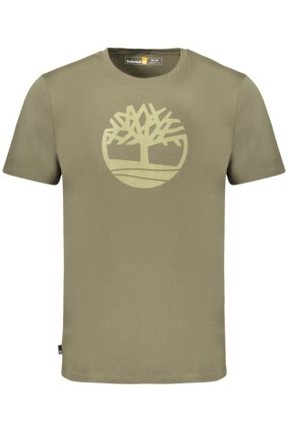 TIMBERLAND KOSZULKA Z KRÓTKIM RĘKAWEM MĘSKA ZIELONA (Verde)