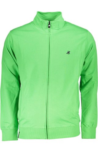 US GRAND POLO MĘSKA BLUZA Z ROZPINANYM NA ZAMEK ZIELONY (Verde)