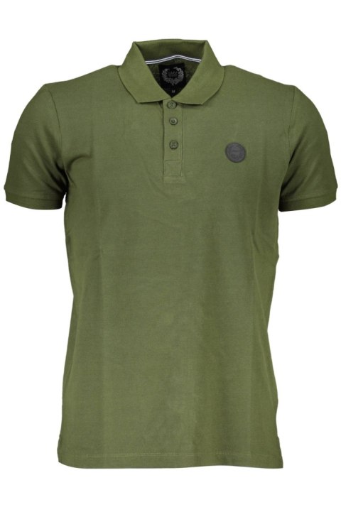 GIAN MARCO VENTURI MĘSKA KOSZULKA POLO Z KRÓTKIM RĘKAWEM W KOLORZE ZIELONYM (Verde) GIAN MARCO VENTURI MĘSKA KOSZULKA POLO Z KRÓTKIM RĘKAWEM W KOLORZE ZIELONYM (Verde)