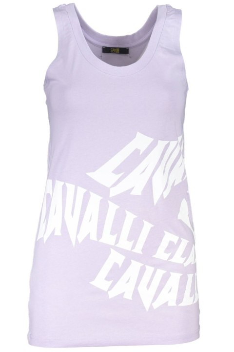 CAVALLI CLASS FIOLETOWY TANK TOP DLA DAMSKICH (Viola)