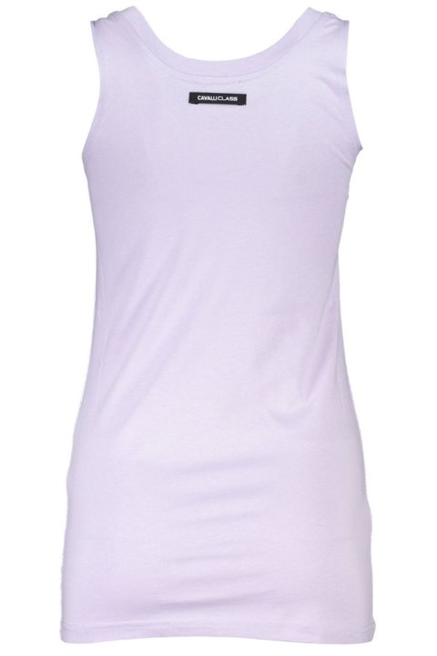 CAVALLI CLASS FIOLETOWY TANK TOP DLA DAMSKICH (Viola)