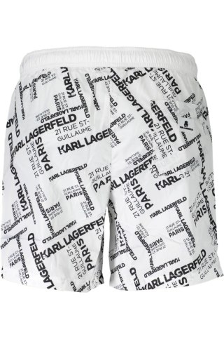KARL LAGERFELD BEACHSEAR KOSTIUM KĄPIELOWY DÓŁ MĘSKI BIAŁE (Bianco)