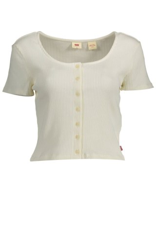KOSZULKA Z KRÓTKIM RĘKAWEM LEVI&#39;S DAMSKA BIAŁA (Bianco)
