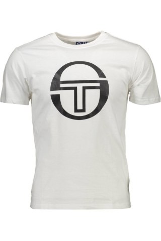SERGIO TACCHINI MĘSKA KOSZULKA Z KRÓTKIM RĘKAWEM BIAŁA (Bianco)