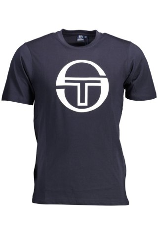 SERGIO TACCHINI MĘSKA KOSZULKA Z KRÓTKIM RĘKAWEM NIEBIESKA (Blu)