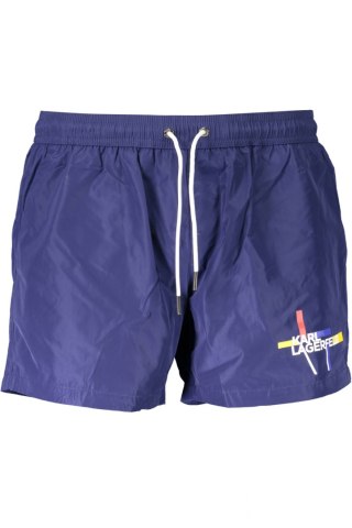 KARL LAGERFELD BEACHSEAR DÓŁ KOSTIUMU KĄPIELOWEGO MĘSKIEGO NIEBIESKIEGO (Blu)