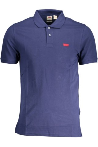 LEVI&#39;S POLO Z KRÓTKIM RĘKAWEM MĘSKIE NIEBIESKIE (Blu)