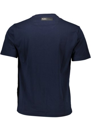 KOSZULKA Z KRÓTKIM RĘKAWEM PLEIN SPORT MĘSKA NIEBIESKA (Blu)