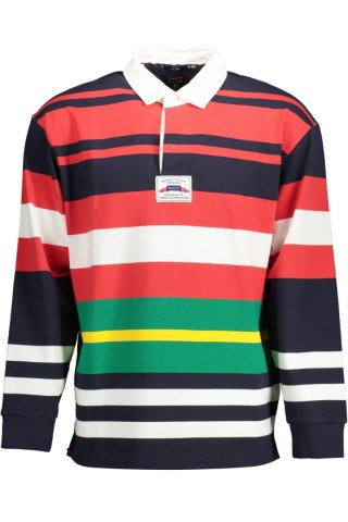 GANT POLO Z DŁUGIM RĘKAWEM MĘSKIE NIEBIESKIE (Blu)