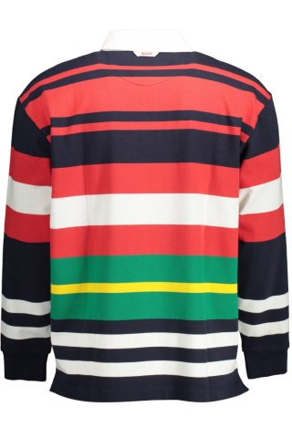 GANT POLO Z DŁUGIM RĘKAWEM MĘSKIE NIEBIESKIE (Blu)